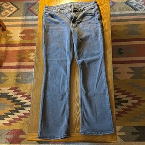 Gray old navy jeans size 10 boot cut EUC